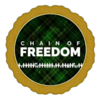 Chain of Freedom Scotland logo 2023